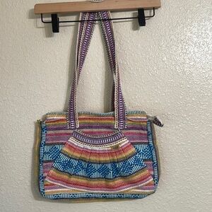 Pinzon artisan embroidered shoulder bag